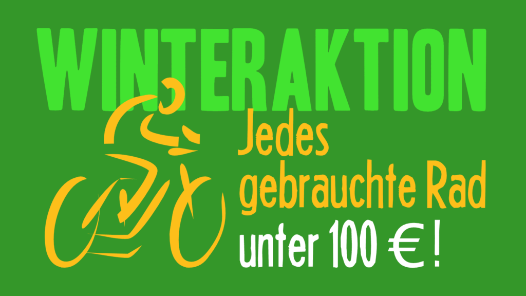 Read more about the article Fahrräder – Winteraktion 2023